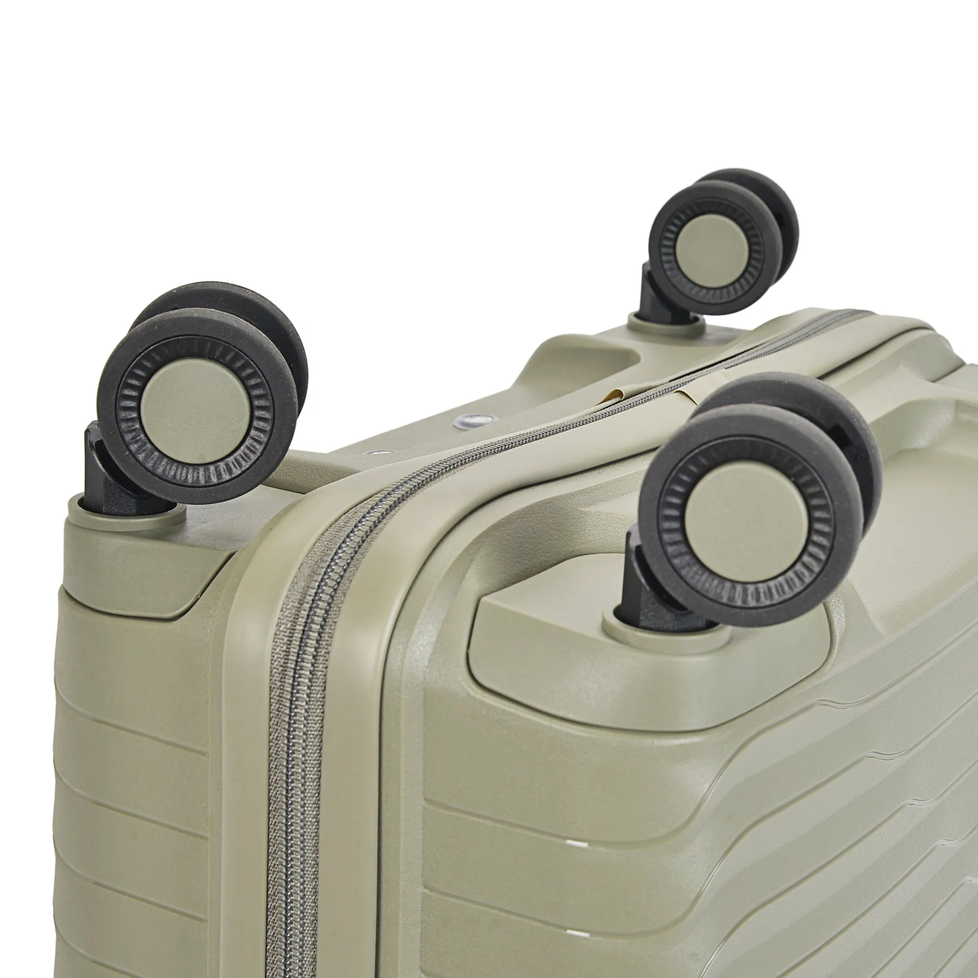 BONTOUR "City" 4-wheel suitcase 75x48x30  cm with TSA lock, size L, green