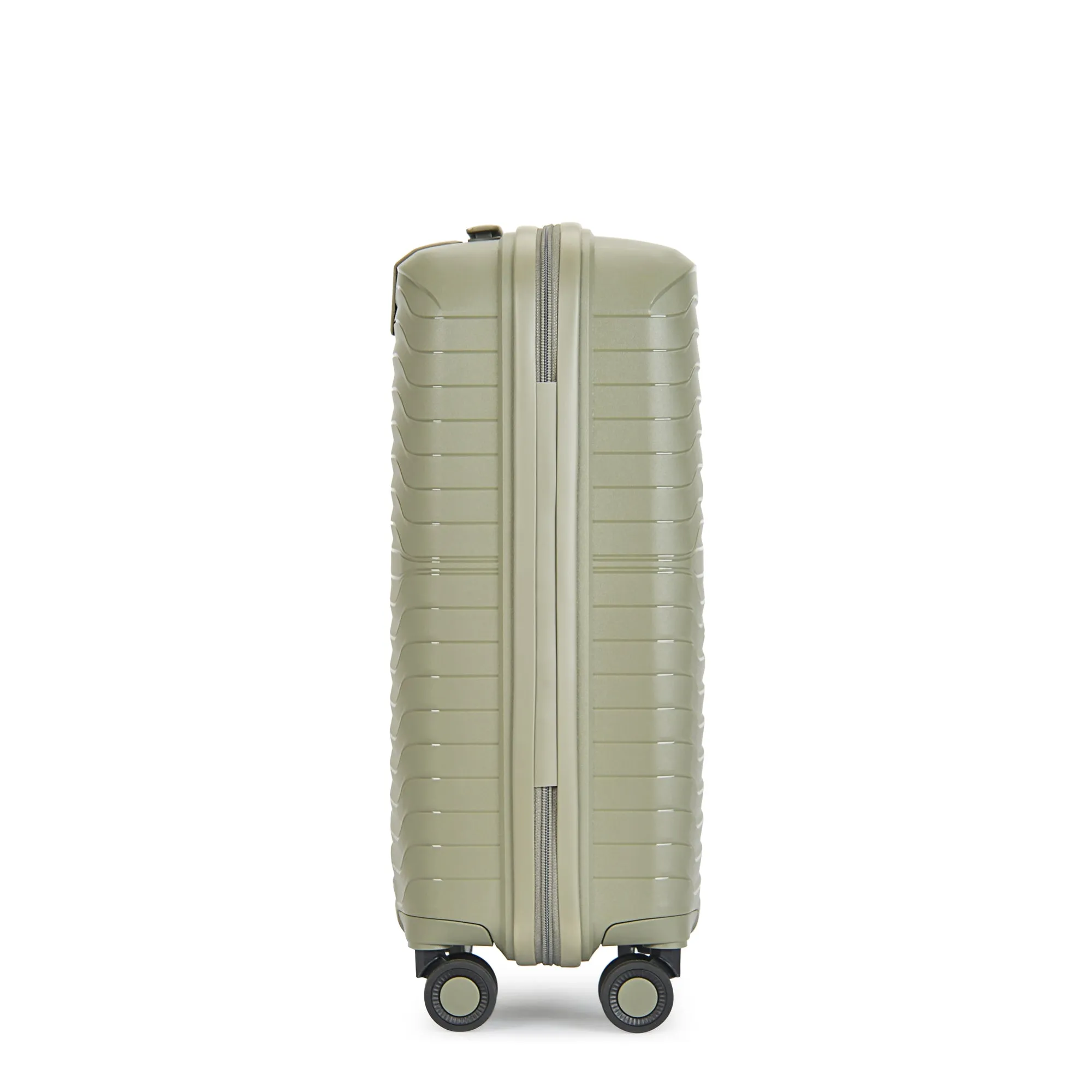 BONTOUR "City" 4-wheel suitcase 75x48x30  cm with TSA lock, size L, green