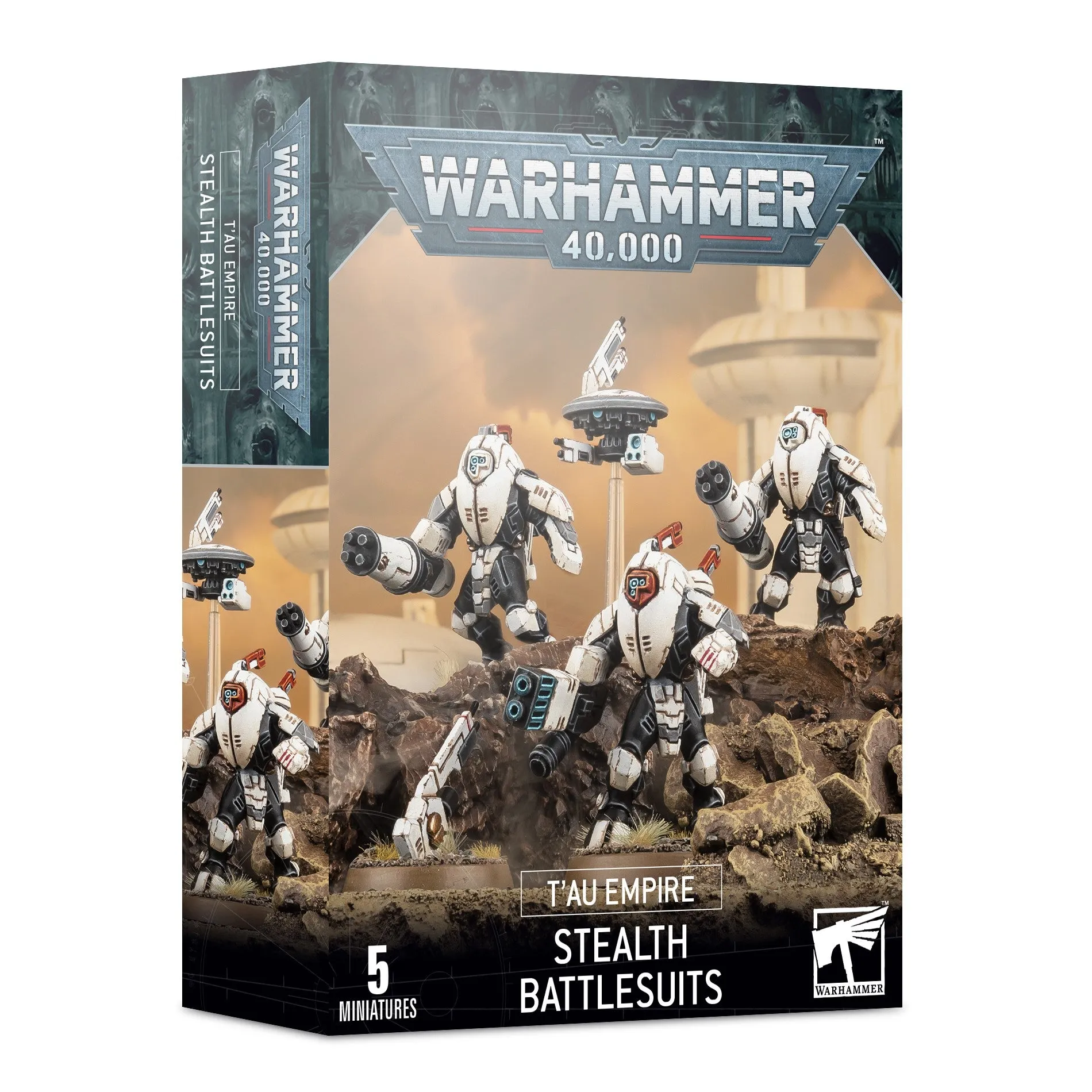 Tau XV25 Stealth battlesuits