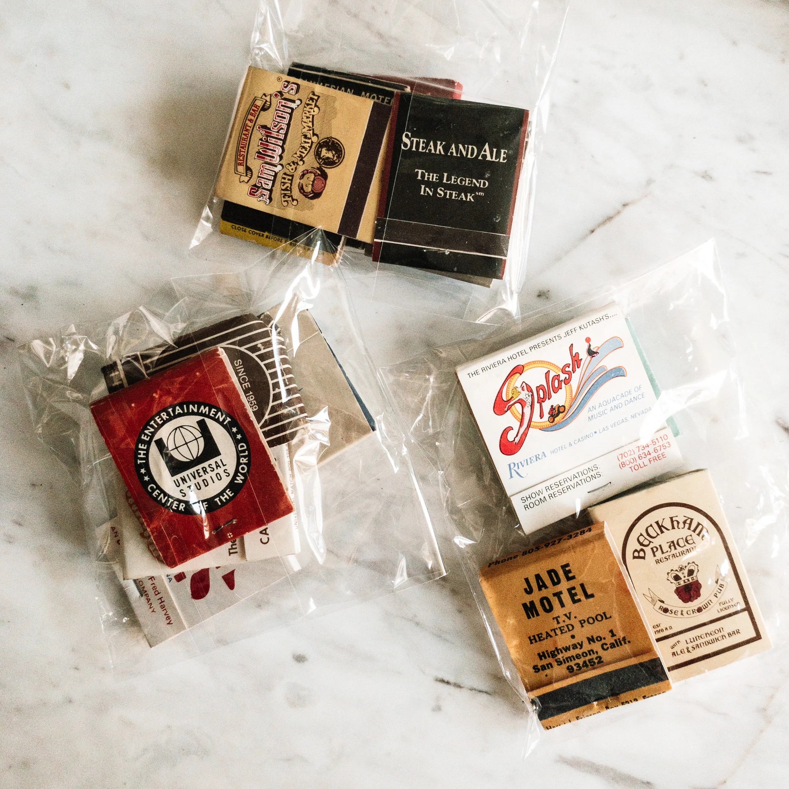 Vintage Matchbooks & Vintage Matches